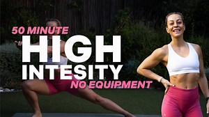 【kaykay】50分钟无器械全身有氧HIIT训练