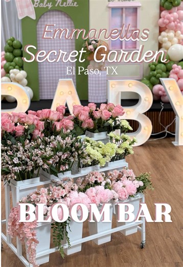 Give your guests something they’ll truly enjoy☺️🌸💕 A Bloom Bar where they can create their own bouquet, laugh, connect, and leave with something beautiful made by them. Because flowers are always a good idea 🌸😉💫🫶🏻 . . . #bloombar #flowers #florist #elpasotexas #elpaso