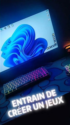 ENTRAIN DE CRÉER UN JEUX #youtubeshorts
