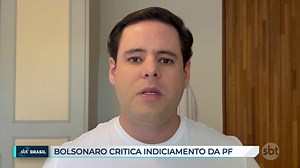 7K views · 202 reactions | Em live, Bolsonaro chama inquérito da PF de "chifre em cabeça de cavalo" | SBT News | Facebook