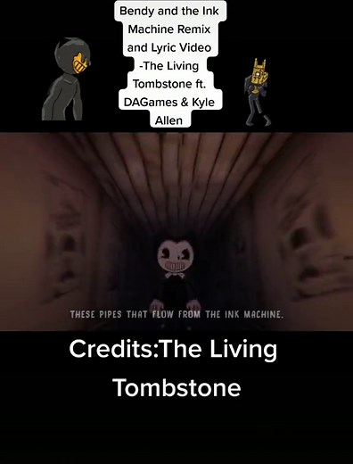 Bendy and the Ink Machine Remix - Lyric Video ft. DAGames & Kyle Allen