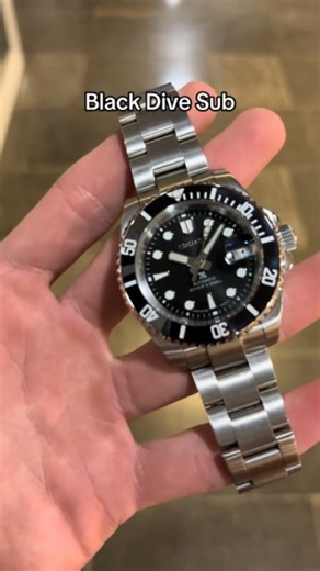 RF_Watchmod on Instagram: "Stealth mode activated. 🖤⌚ Black Dive Sub — built for presence. Clean. Bold. Unstoppable. 🔥 ⚫ Deep black dial ⚫ Precision automatic movement ⚫ Custom modified finish 📍 Based in Spain 🇪🇸 🌍 Worldwide Shipping ✈️ 🚫 No Brand Affiliations DM to secure yours before it’s gone. 💬🔥 : #BlackSub 🖤 #DiveWatch 🌊 #WatchMod ⌚ #CustomWatch 🔧 #StealthWatch ⚫ LuxuryStyle ✨ WatchCollector 💎"