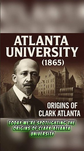Spotlighting HBCUs Clark Atlanta University #history #blackthought #americanhistory #facts