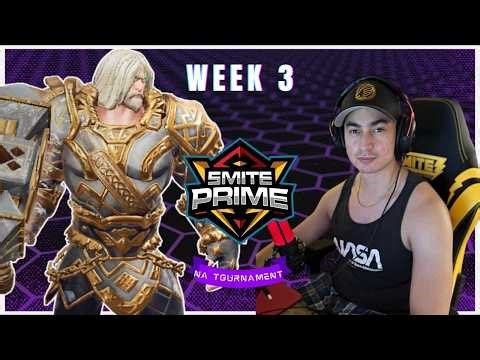 WEEK 3 NA SMITE PRIME - INSANE COME BACK? JUNGLE POV