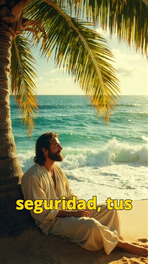 Jesús te sostiene cuando tus fuerzas se acaban y el alma ya no puede más. Su paz no elimina el problema, pero transforma cómo lo enfrentas. #JesúsTeAma #FeRenovada #EsperanzaEterna #AmorDivino | Santa Aura