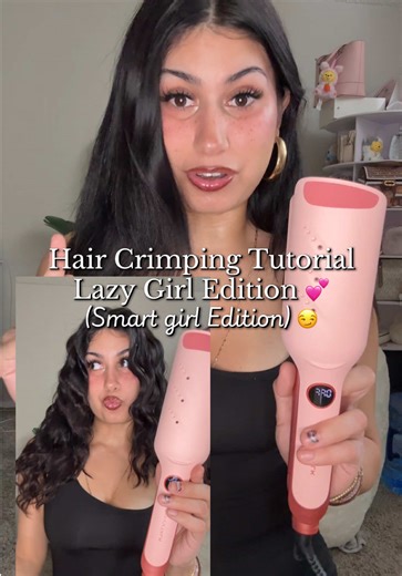 Quick Hair Crimping Tutorial for Busy Girls