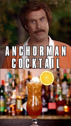 Enjoy this Ron Burgundy SCOTCH Cocktail while watching Anchorman at home!