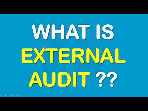 What is External Audit | Definition | Meaning