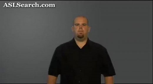 Watch how to sign 'speeding' in American Sign Language.