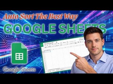 How to Auto Sort in Google Sheets (The Best Way!) (Updated 2026 Step-by-Step Beginner Guide)