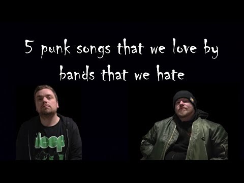 Tied Down TV Episode 111 - Top 5 punk songs we love by bands that we hate