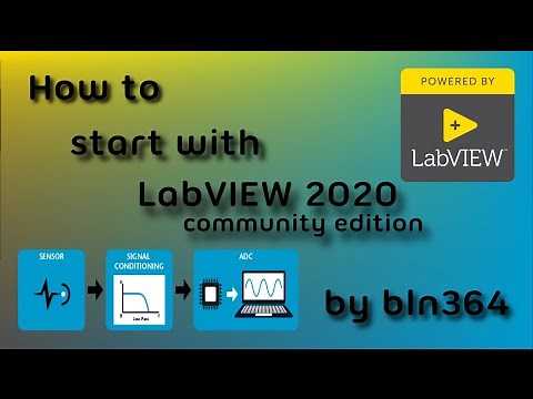 How to start with LabVIEW 2020 Community Edition