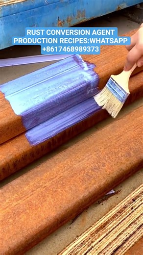 RUST CONVERSION AGENT PRODUCTION Recipe,RUST inhibitor,rust remover,antirust agent,rust preventative