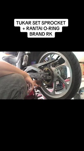 Upgrade Your Honda RS150 with RK Sprocket and O-Ring Chain