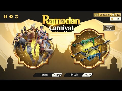New Ramadan Carnival Event confirm date 🤯| New Event Free Fire Bangladesh server | FF New Event