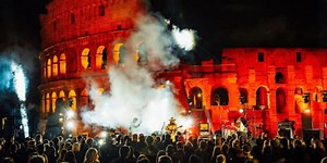 Kaleo Performs at Rome's Historic Archeological Park of the Colosseum