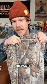 How to repair a rip on pants 🧵🪡