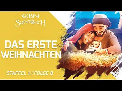 Das erste Weihnachten – Die Geburt Jesu 👶✨ | CBNs Superbuch (Staffel 1, Folge 8)