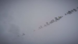 [Video] Mountain of Hell: 100 km/h Mass Start Madness