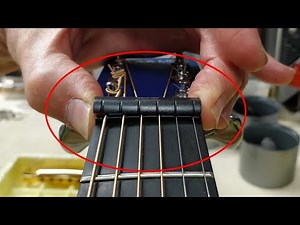 LAVA ME 2 Guitar - Replacing the Nut for European String Spacing 🎸