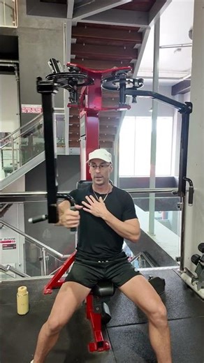 Single Arm Chest Fly on Fly Machine Pin Loaded