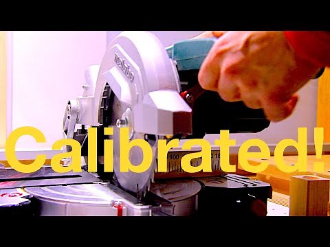 Metabo KS 216 M Mitre Saw Calibrated!