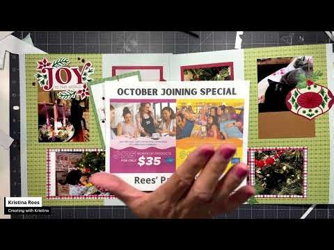 Cozy Christmas Paper Pumpkin 🎄 3 Cards + Kitten Scrapbook Layout (Oct 2025 Kit!)