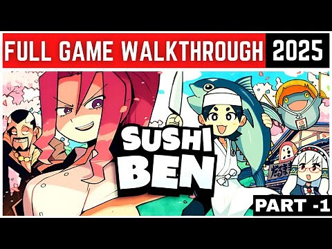 Sushi Ben Gameplay Walkthrough Part 1 (PC/VR) | Anime Adventure Game