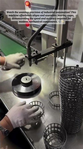 Precision Engineering: Industrial Bearing Cage Assembly