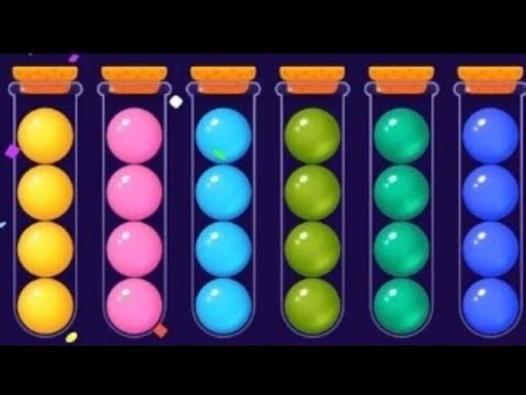 LIVE ball sort color puzzle level 127 & 9999 👵☠