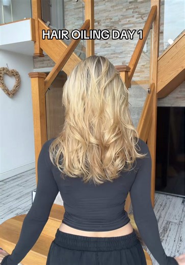 Hair Oiling Journey: Day 1 Tutorial and Results