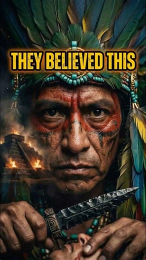 Why Aztecs Believed the Sun Needed Blood #history #historyshorts #darkhistory