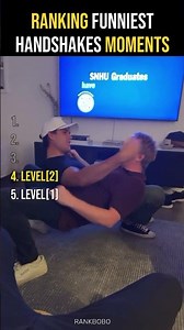 Ranking the weirdest handshakes ever #handshake #viral