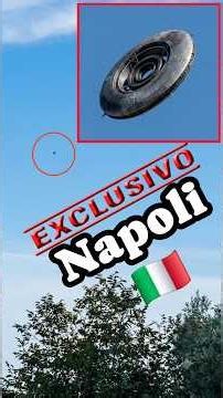 🚨Alien spaceship over Naples, Pozzuoli. 🇮🇹🛸 2026