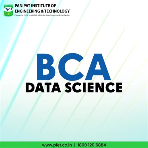 18 reactions · 11 shares | Data Science is a major part of AI and its integration with Computer Applications has already started. Ride the new wave through PIET! #piet #yespiet #topcollegeinpanipat #panipattopcollege #bestcollegeinpanipat #panipatbestcollege #topncrcollege #topcollegeinncr #bestcollegeinpanipat #bestpanipatcollege | Panipat Institute Of Engineering & Technology PIET | Facebook