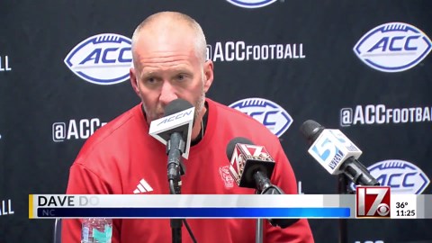 UNC's Mack Brown, NC State coach speak after game