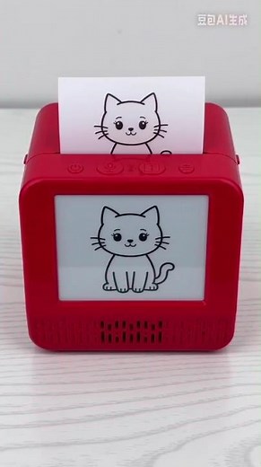 Smart AI Voice Sticker Printer Box