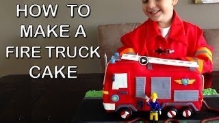 2.5K views · 49 reactions | This one is from the vault, when I made a firetruck cake for my little boy, many years ago :) This Fire Engine Cake is modelled on the one used by Fireman Sam | Ann Reardon How To Cook That | Facebook
