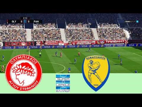 Olympiacos vs Panetolikos LIVE | Super League Greece PES 2021