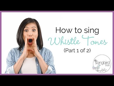 Singing Tutorial: How to Sing Whistle Tones Pt 1
