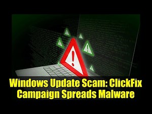Windows Update Scam: ClickFix Campaign Spreads Malware