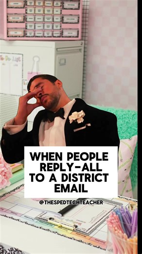 No because how have we still not figured it out #replyall #teacherproblems #relatable #teachertok #badbunny