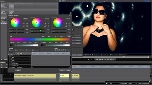 (5) EDIUS 6 调色超清视频教程 1080P