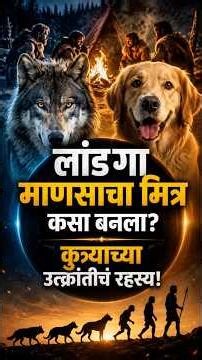 लांडगा माणसाचा मित्र कसा बनला? | कुत्र्याच्या उत्क्रांतीचं रहस्य! | The Story of Dog Evolution