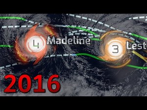 2016 Pacific Hurricane Season Animation V2