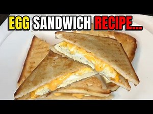 Quick Microwave Egg Sandwich Recipe | Delicious Breakfast in Just 10 Minutes | How to cook