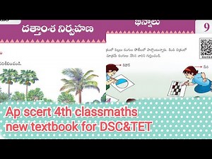 Ap 4th class maths new syllabus chapters 8&9 | Data handling | Fractions