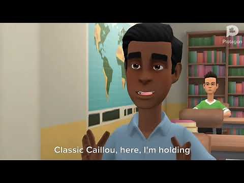 Classic Caillou Cheats On A Spelling Bee/Grounded