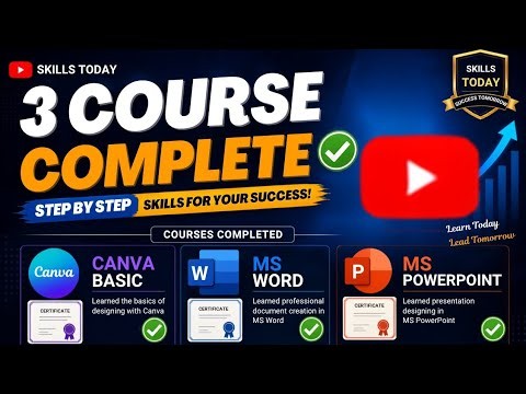 Complete Computer Operator Course in pashto| Ms word Ms PowerPoint Canva Design