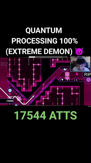 Mastering QUANTUM PROCESSING in Geometry Dash